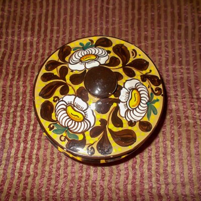 Biscottiera con Coperchio in Ceramica